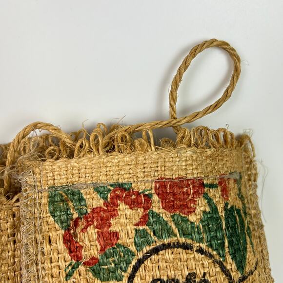 CAFE BRITT Costa Rica Arabica COFFEE BURLAP BAG SACK 2 Pound Bag - Picture 15 of 16